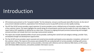 © 2019, HFS Research Ltd Excerpt for Accenture4
Introduction
29jej1dg
● HFS envisions procurement as the “ecosystem builde...