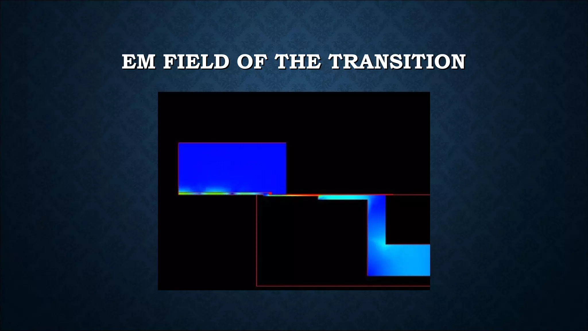 EM FIELD OF THE TRANSITIONEM FIELD OF THE TRANSITION
 