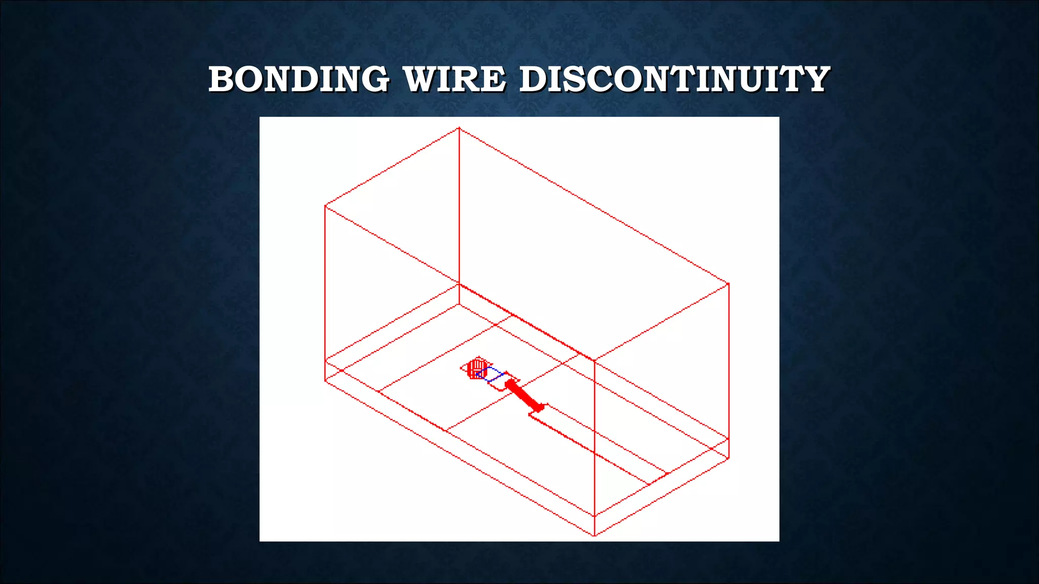 BONDING WIRE DISCONTINUITYBONDING WIRE DISCONTINUITY
 