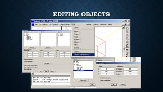 EDITING OBJECTSEDITING OBJECTS
 