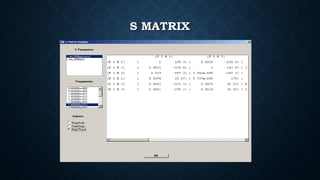 S MATRIXS MATRIX
 