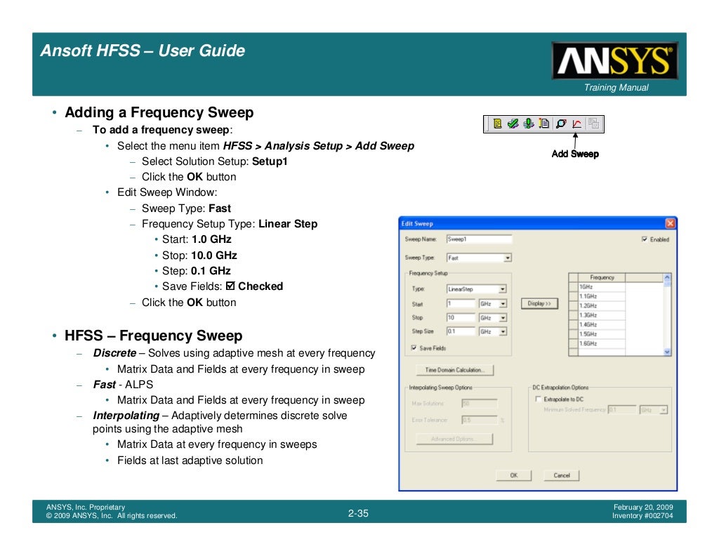 Hfss user guide