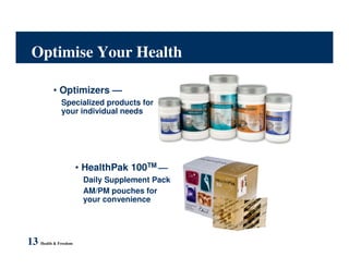 Health and freedom for you?