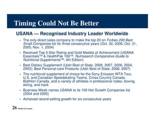 Health and freedom for you?