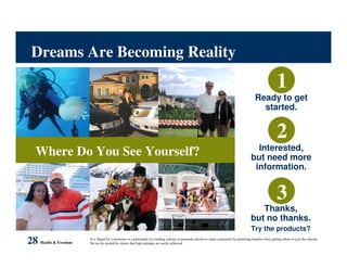 Health and freedom for you?