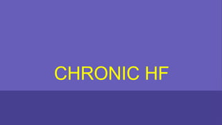 CHRONIC HF
 
