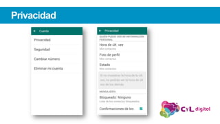 Privacidad
 