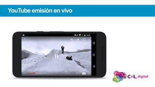 YouTube emisión en vivo
 