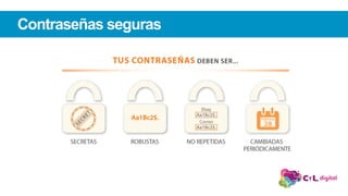 Contraseñas seguras
 