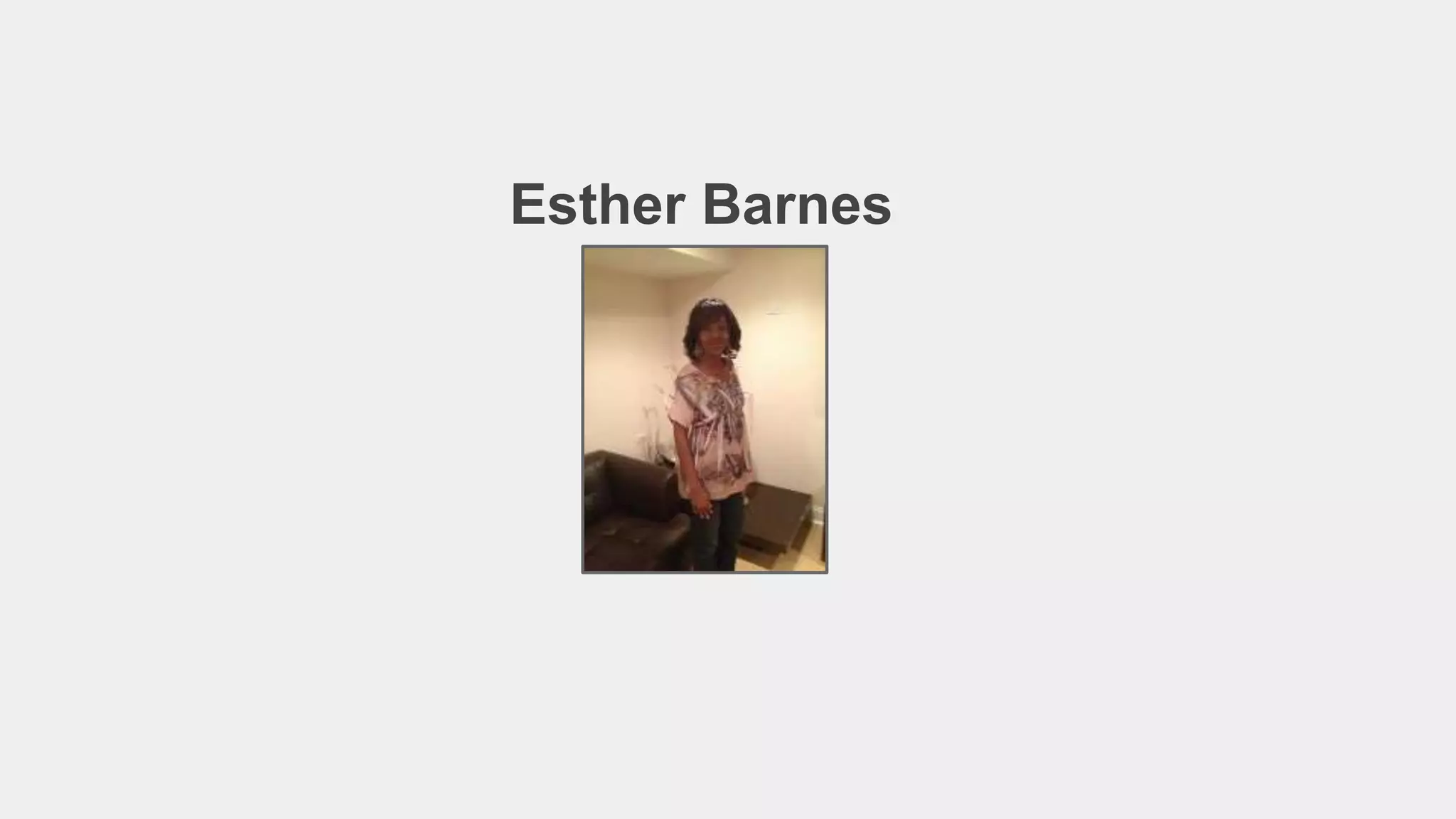 Esther Barnes