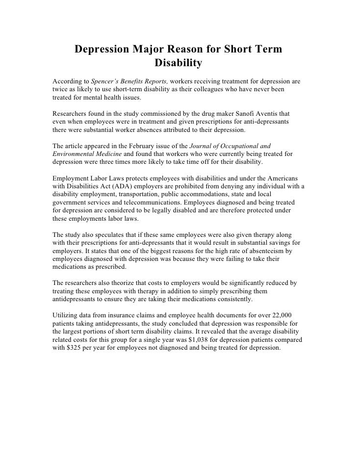 short term disability