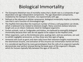 Human Longevity by Justin Miller | PPT