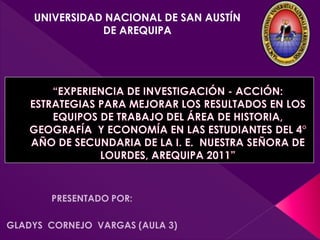 UNIVERSIDAD NACIONAL DE SAN AUSTÍN
           DE AREQUIPA
 