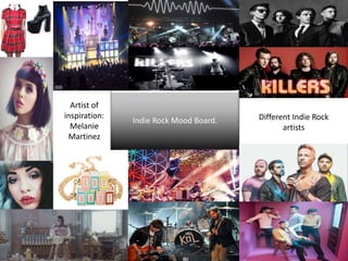 Indie Rock mood board | PPTX