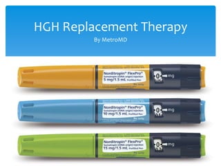 HGH Replacement Therapy
By MetroMD
 