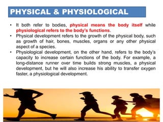 Physiological Attributes Examples HGP-VALUE-ONSELF.pptx