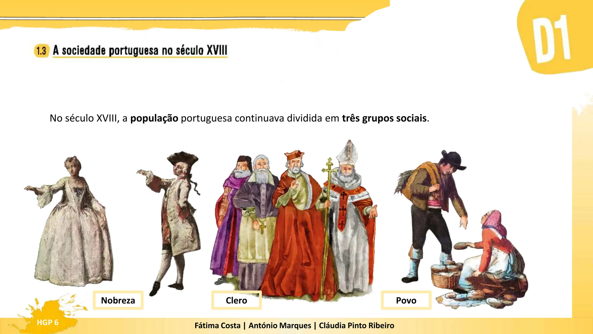 hgp6_A Sociedade Portuguesa no século XVIII | PPTX