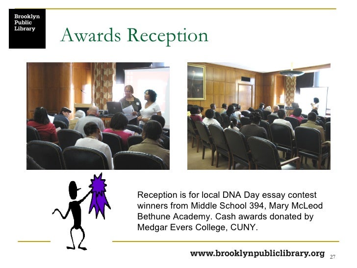 Dna day essay contest 2009