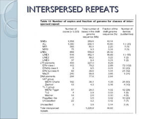 INTERSPERSED REPEATS 