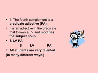 Parts of a Sentence | PPT