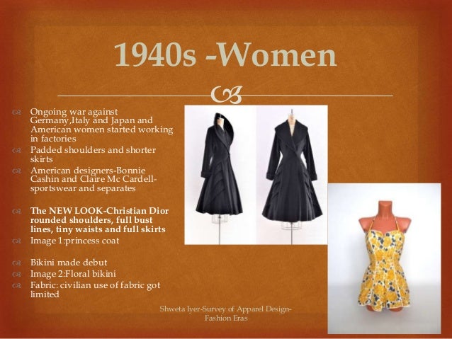 History of fashion brands and fashion eras 15 10-16