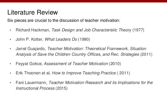 Teachers' motivation theories picture