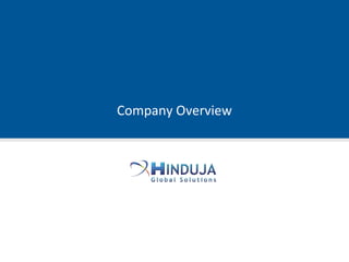 Company Overview
 
