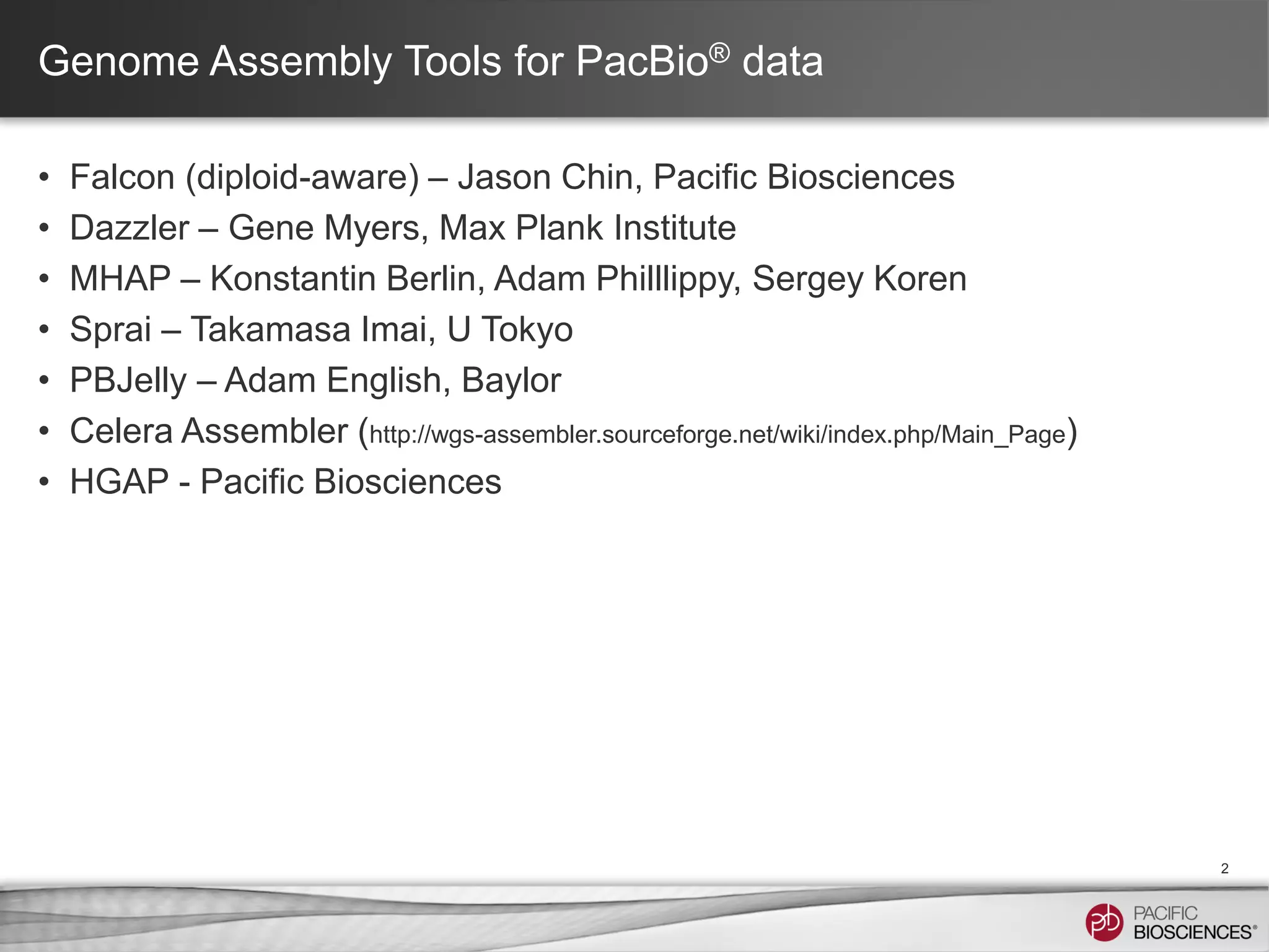 Human genome variation types and analysis tools for pacbio data ppt