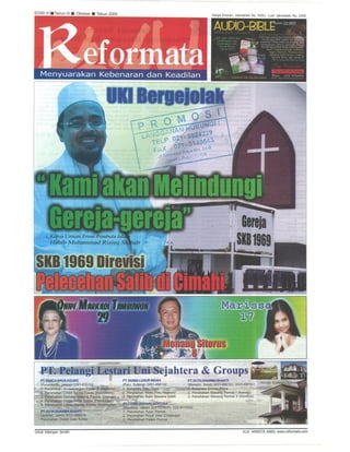 Tabloid reformata edisi 31 oktober 2005