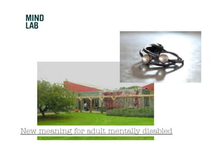New meaning for adult mentally disabled
 