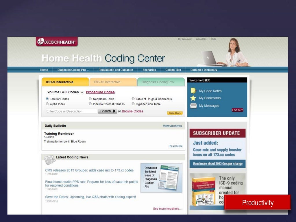 Take a tour of the Home Health Coding Center