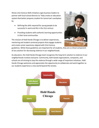 Hold Hands Chicago Executive Summary