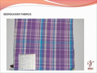 SEERSUCKER FABRICSSEERSUCKER FABRICS
 