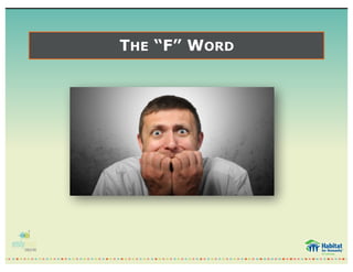 THE “F” WORD
 