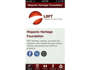 Hhf:loft mobile app protoype
