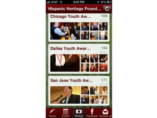 Hhf:loft mobile app protoype