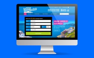 HUGE GREECE
SAVINGS
Book a holiday to Greece
and save an EXTRA £50
this summer!
VIEW DEALS
 