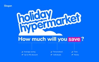 SloganSlogan
Personalised
Individuals
Average saving
Up to 4% discount
Time
Money
How much will you save ?
 