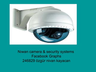 Nıwan camera & security systems
       Facebook Graphs
  246829 özgür nivan kayacan
 