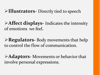 Regulator In Communication non-verbal communication | PPTX