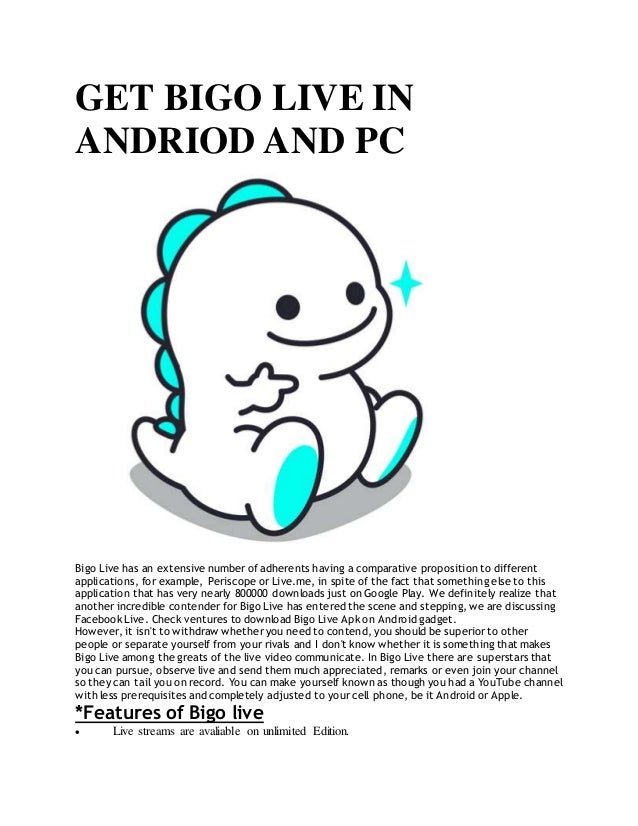 Bigo Live Apk Download Latest Version For Pc