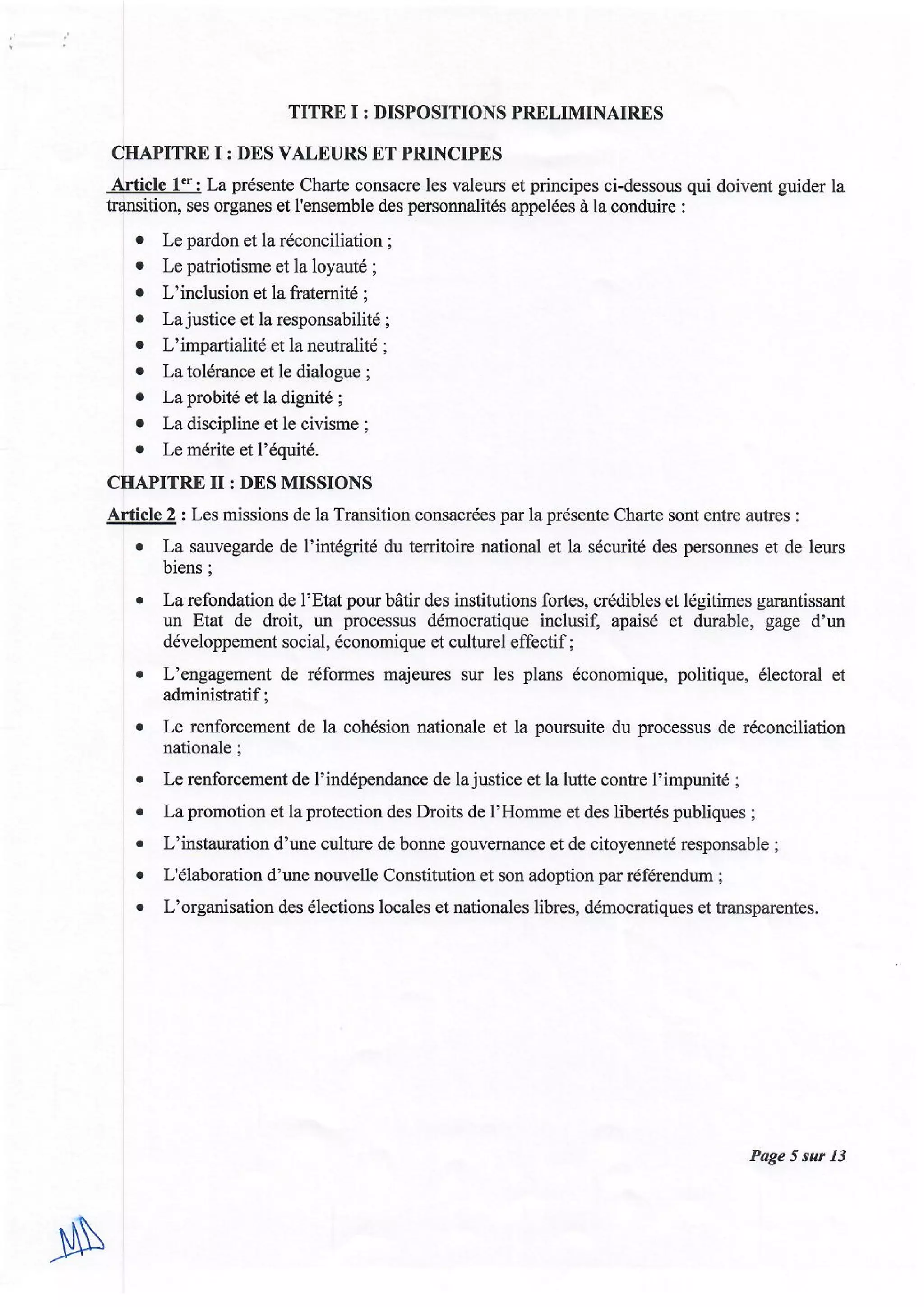 Guinée : le Cnrd publie sa charte de transition, les militaires ne comptent pas participer à la présidentielle