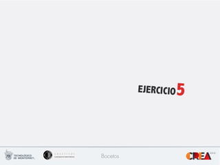 TITULARES	
  
Bocetos
 