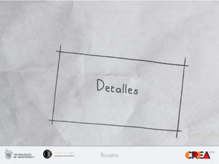TITULARES	
  
Bocetos
 