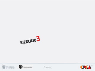 TITULARES	
  
Bocetos
 