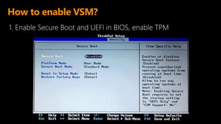 How to enable VSM?
 