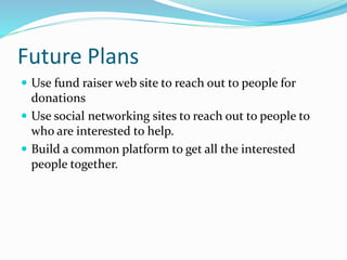 Plan for Helping Hands | PPTX