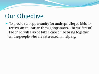 Plan for Helping Hands | PPTX
