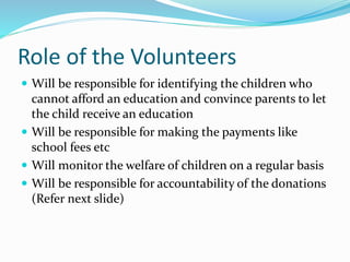 Plan for Helping Hands | PPTX