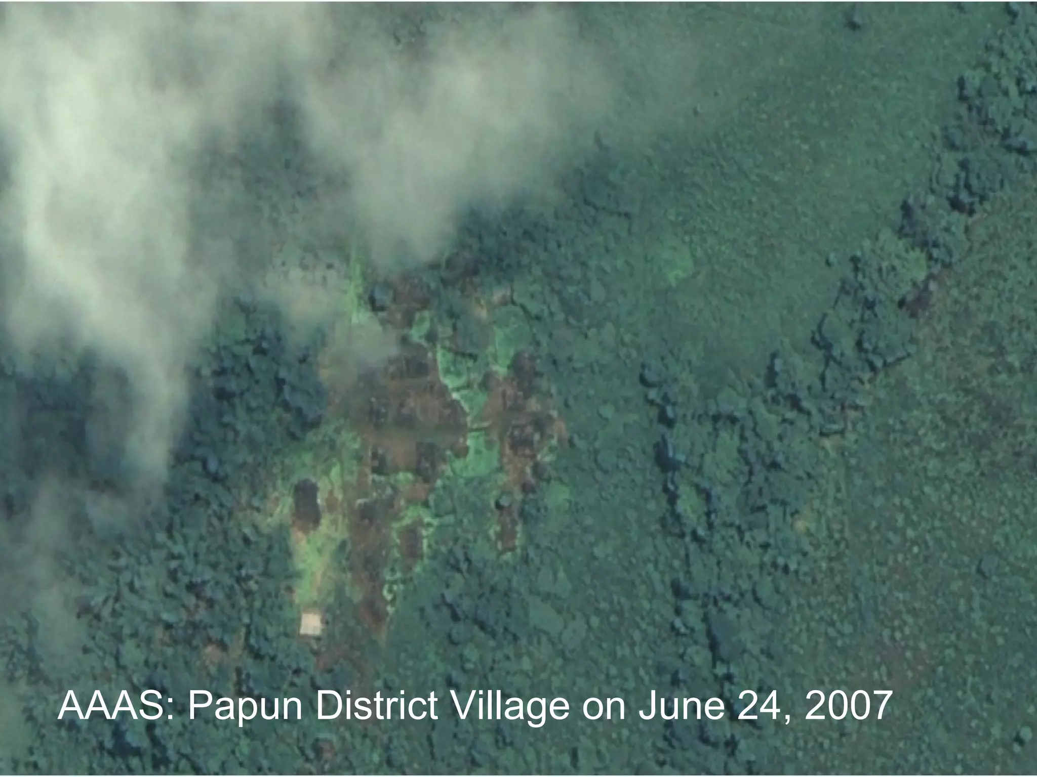 AAAS: Papun District Village on June 24, 2007 